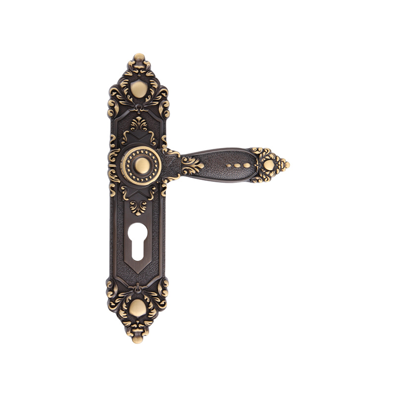 610-510 European Retro 24K Gold Real Silent Long Panel หนึ่งชิ้นล็อคชิ้นเดียว