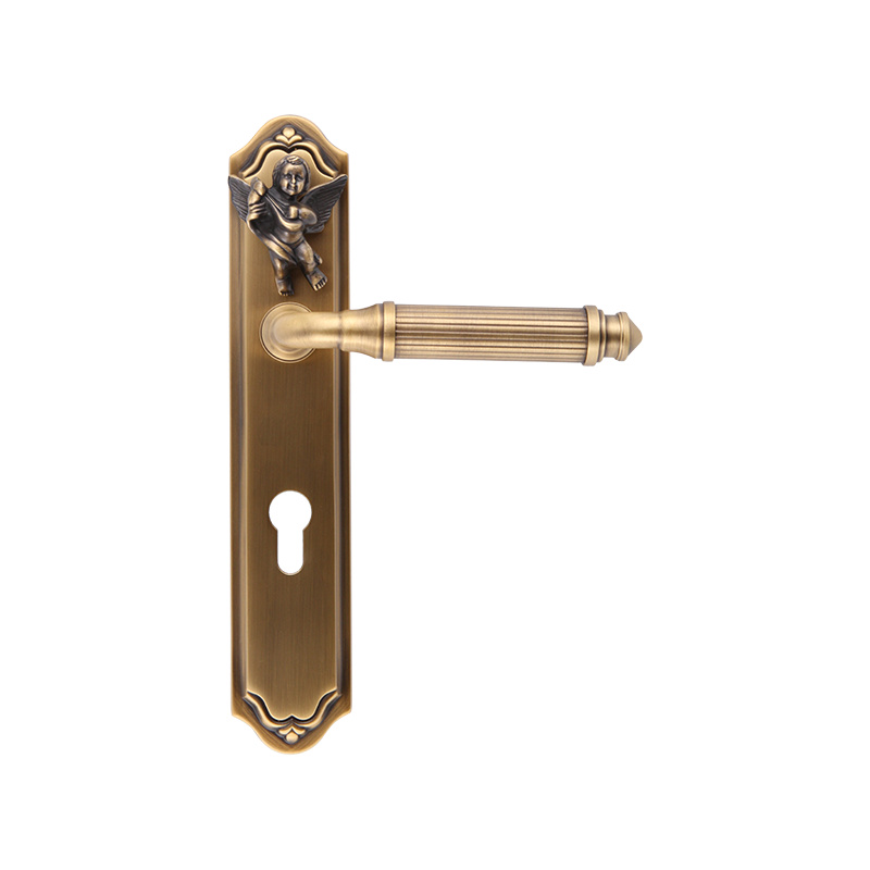 512-315 Angel Retro Pure Pure Pure French Silent Door Lock Conjoined Lock
