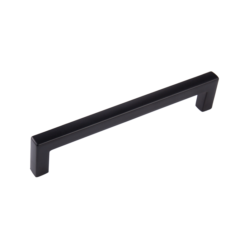 2573 Handle-Zinc Alloy ที่ทันสมัยพื้นผิวเรียบง่าย Mount Kitchen ตู้เก็บตู้เสื้อผ้าแบบดึงตู้เสื้อผ้า