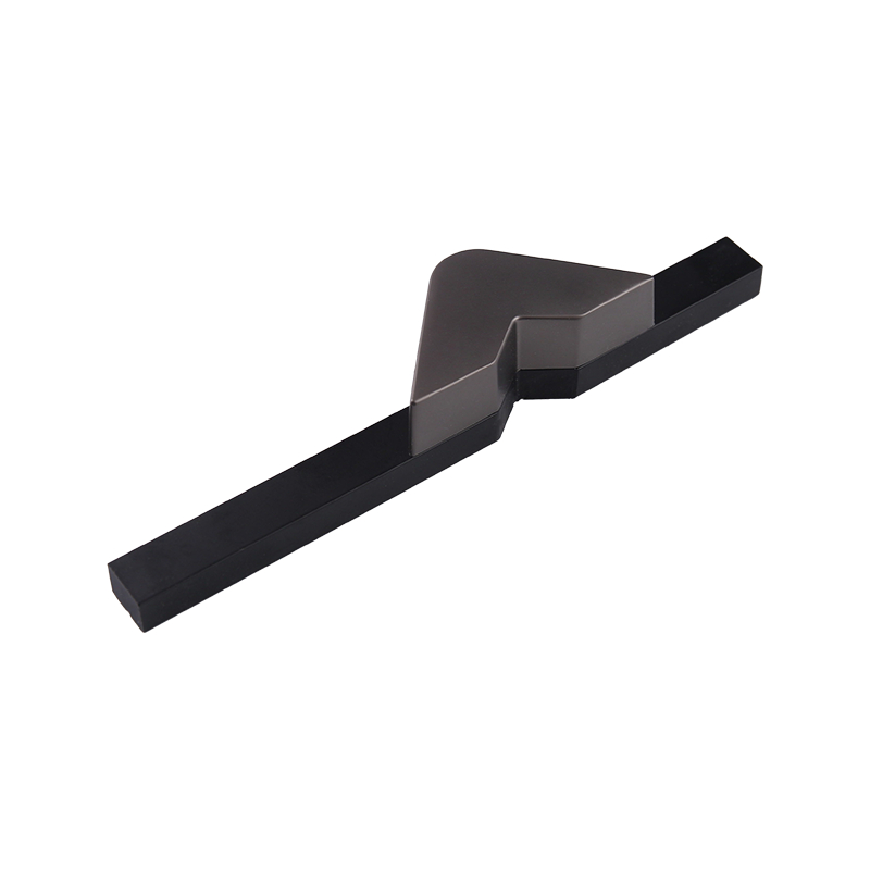 A06 Zinc Alloy Modern Simple Asymmetrical Wardrobe Door Handle